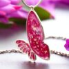 Faszinierend Glitzerflügel Anhänger – Bild 6