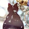 Charmant Glitzerkatze Schlüsselanhänger – Bild 3